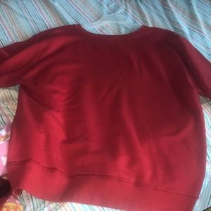 Red sweater